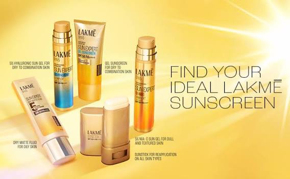 lakme sun expert gel sunscreen