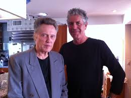 His culinary travelogue series some fans have noticed that anthony bourdain: Anthony Bourdain And Christopher Walken Anthony Bourdain Christopher Walken Anthony Bordain
