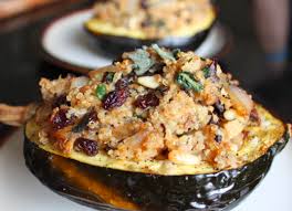 Quinoa Stuffed Acorn Squash Healthy Holiday Recipes Recipes Food