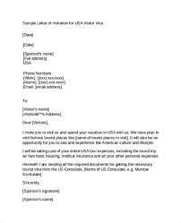 The invitation letter for a tourist visa, the household, or associates should write it for you. Sample Visa Invitation Letter Visa Letter Template Piccomemorial
