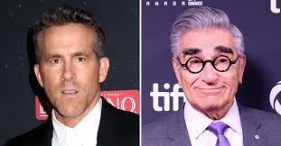 Ryan Reynolds' vloekende uitbarsting tegen Eugene Levy, 78, op de rode  loper woord voor woord onthuld
