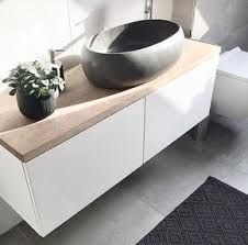 Badezimmer Waschtisch Diy Besta Sideboard Eichenplatte Terrazzo Waschbecke Diy Bathroom Paint Terrazzo Diy Bathroom Vanity