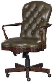 From home office chairs with wheels to functional desks, your home office is the place where you get things done. Casa Padrino Luxury Real Leather Office Chair Brown Green 63 X 68 X H 102 Cm Luxury Swivel Chair