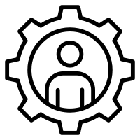 Businessman manpower connection explore expand knowledge male icon. Manpower Icons Download Free Vector Icons Noun Project