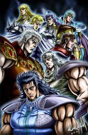 raoh, toki, rei, souther, shin, and 3 more (hokuto no ken) drawn by  shuralvbu | Danbooru