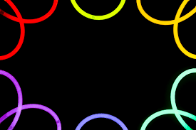 32,000+ vectors, stock photos & psd files. Free Photo Colorful Neon Border Curved Design On Black Background
