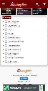 Berikut ini adalah file dutafilm.apk file ini memiliki ukuran sebesar 1.09 mb. Dutafilm 1 0 Download For Android Apk Free