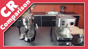 Barista express espresso machine makes only espresso and frothed milk. Delonghi Dedica Vs Capresso Ec Pro Cr Comparison Youtube