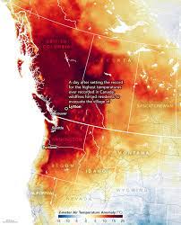 Due to wildfire risk, the province is asking people not to travel to parts of the interior region until further notice. Blazes Rage In British Columbia