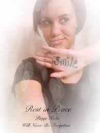 R.I.P. Paige Noel Hicks