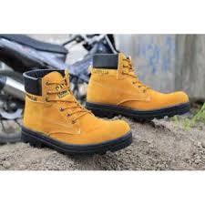Tokoloop Harga Sepatu Safety Caterpillar Sepatu Boots Pria Caterpilar Warna Tan Sepatu Gunung Online Review