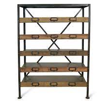 De style industriel, cette magnifique étagère aux parois de hautes qualité avec étagères en acacia massif et 4 tablettes sera parfaite pour donner un genre de loft à votre intérieur ou. Etagere Style Industriel Pour Les Commerces