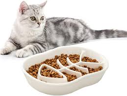 Lorde slow feeder ceramic cat bowl. Amazon Com Ceramic Slow Feeder Cat Dog Bowls Unique Fishbone Fun Interactive Design Feeder Bowl Preventing Pet Feeder Anti Gulping Healthy Eating Diet Pet Bowls Against Bloat Indigestion And Obesity White Pet Supplies