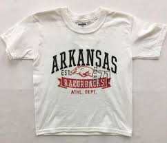 Arkansas Jerzees Youth Established T Shirt 2018 Summer New Men Cotton Short Sleeve T Shirt Brand Tops Fashion Casual Online Buy T Shirt Best T Shirt