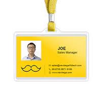 Tarjeta de identificación RFID con tapa de alta calidad para ...