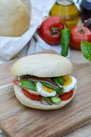 Recette pain multi grains fait maison homemade multi grain bread recipe recettes maroc. Pan Bagnat La P Tite Cuisine De Pauline