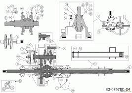 Mtd Tracteurs De Pelouse Ltex 92 A 13hm98ke682 2015 Boite De Vitesse 618 04331a Pieces Detachees En Ligne