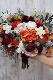 Narrow down your choices with our list of the 15 most popular wedding flowers. 17 Bold And Beautiful Burnt Orange Bridal Bouquets Inspiration And Advice To Plan The Perfect Wedding