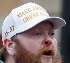 This is James Jordan of Lafayette, Indiana, the MAGA who came to our  protest to intimidate protesters with his assault rifle. Law enforcement  decided that he should go free despite terrorizing a