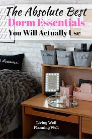 The Absolute Best Dorm Room Essentials You Will Actually Use Dorm Room Essentials Dorm Essentials Dorm Room Items