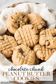 Chocolate Chunk Peanut Butter Cookies Recipe Peanut Butter Cookies Butter Cookies Homemade Peanut Butter Cookies