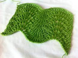 Free knitting pattern from lion brand yarn lion brand® shawl in a ball feather and fan shawl skill level: The Feather And Fan Lace Stitch Knitting Stitch Dictionary Lace Eyelets