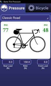 The link i put on for the pressure calculator seems to work for me. Bicycle Tire Pressure Calculator Amazon De Apps Spiele