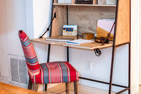 That way, when you're done, you can just pull the curtain and poof! 10 Modern Secretary Desks For Small Spaces Apartment Therapy