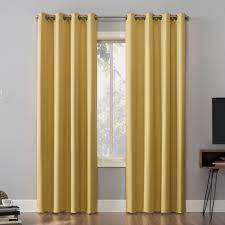 Choose from contactless same day delivery, drive target/home/bright yellow curtains (1294)‎. 54 X52 Oslo Theater Grade Extreme 100 Blackout Grommet Curtain Panel Flax Yellow Sun Zero Target