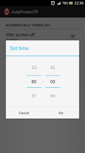 Power off app can be used to turn off and lock the screen of any . Autopoweroff For Android Apk Download