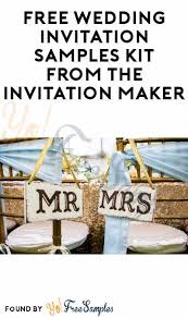 Free Wedding Invitation Samples Kit From The Invitation Maker Yo Free Samples Free Wedding Invitation Samples Free Wedding Invitations Wedding Invitation Samples