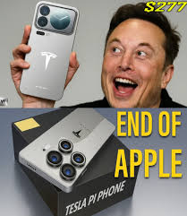 Tesla Pi Phone challenges Apple's dominance
