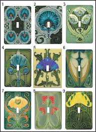 Buy from a reliable source that has been servicing customers switchplates since 1999 Metal Deco Light Switch Cover Series One Art Nouveau 1t Etsy In 2021 Light Switch Covers Decorative Light Switch Covers Art Nouveau