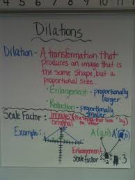 Dilations Math Workbook 8th Grade Math Math Notebooks