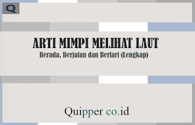 Mimpi air laut pasang menurut islam. Arti Mimpi Melihat Laut Berada Berjalan Dan Berlari Lengkap