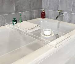 Signaturehardware.com has been visited by 10k+ users in the past month Amazon Com Onelux Durable Clear Acrylic Towel Tray Lucite Bathtub Caddy Home Kitchen Bathtub Caddy Acrylic Bathtub Bathtub Tray