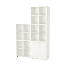 Kallax Workstation Black Brown 30 3 8x57 7 8x62 5 8 Eket Ikea Shelving Unit Flexible Furniture
