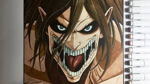 Later, when the colossal titan broke through wall maria the debris from this attack scattered and hurtled towards his home. Speed Drawing Attack On Titan Eren Jaeger Titan Form Fan Art Youtube