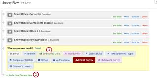 This method is useful if it is compulsory to complete the online survey. Retake Survey Link