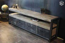 Bahut Bois Metal Meuble Tv Meuble Industriel Ameublement Haute Savoie Leboncoin Fr Buffet Bois Mobilier De Salon Meuble De Style