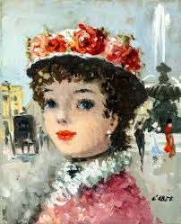 Oil On Canvas Signed Barbara Boldt, 10" X 8", "pit River With Golden Ears".