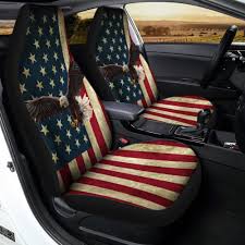 American Flag Red White And Blue Eagle Universal Fit Car Seat Covers Fit Car Car Seats Seat Covers