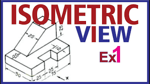 Isometric exercises are exercises that involve the contraction of muscles without any movement in the surrounding joints. Hindi Isometric Projection Example 1 Engineering Drawing Youtube