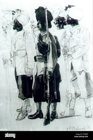 Bombay native infantry hi-res stock ...