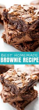 Best Brownie Recipe Ever Recipe Best Brownie Recipe Desserts Brownie Recipes