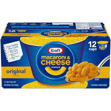 Kraft Easy Mac Original Flavor Macaroni And Cheese 12 Pk Sam S Club Macaroni Cheese Mac And Cheese Cups Easy Mac And Cheese