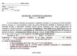 Un cod fiscal este un document guvernamental federal, zeci de mii de pagini de numerotare care detaliază regulile persoane fizice și juridice trebuie să urmeze, în remitentă un procent din lor venituri către guvernul federal. Decizie Prelungire Suspendare Cim È™omaj Tehnic Conform Art 52 Alin 1 Lit C Din Codul Muncii Model Cabinetexpert Ro Blog Contabilitate