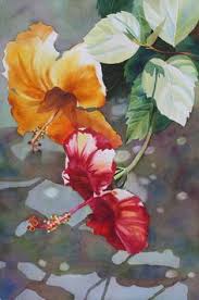 Anne Abgott Award Winning Watercolor Artist Blumen Malen Aquarellmalerei Aquarell Blumen
