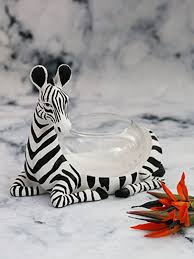 Zebra Decorative Bowl By Bent Chair Decorative Bowls Sculptures Animal Sculptures