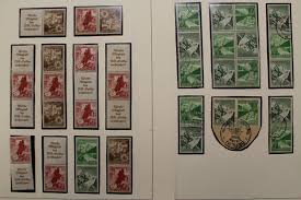 Auch hier bei uns in deutschland. Deutsches Reich Zusammendrucke Sammlung Ab 1936 Olympische Spiele Briefmarken Holsten